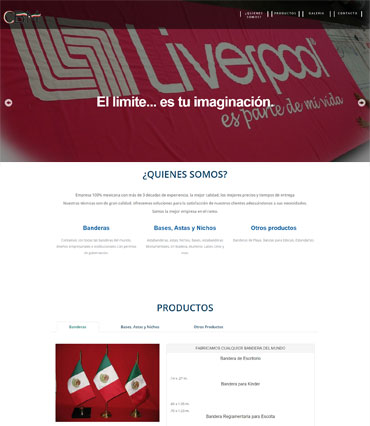 Ejemplos páginas web