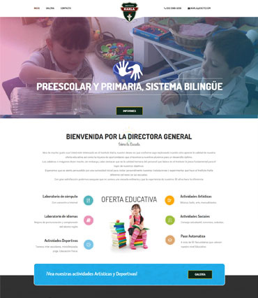 Ejemplos páginas web